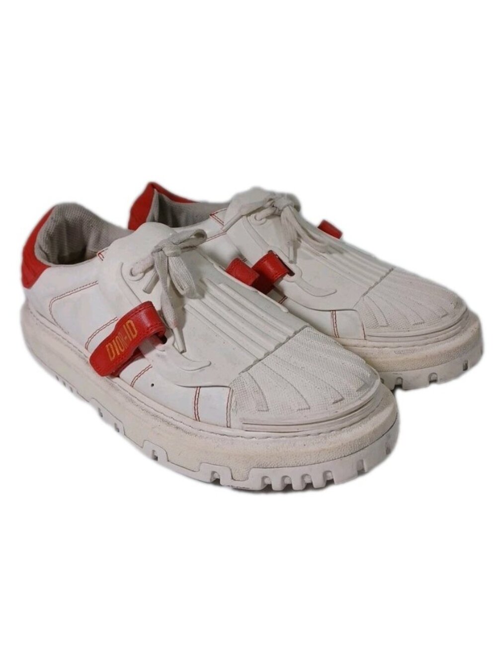 Christian Dior White Leather  Sneakers Europe  Size 44 Men 10 Dior ID - Picture 2 of 15